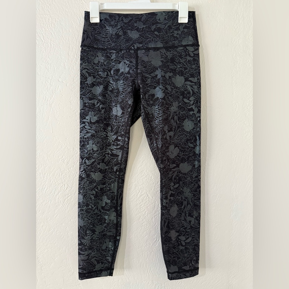 Lululemon Wunder Under Leggings 25” Shine